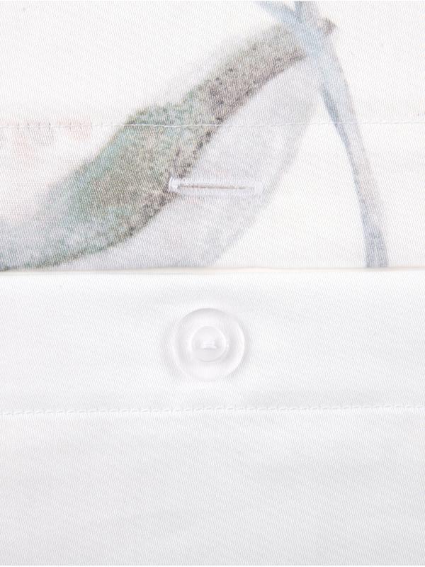 Set med 2 Evie Watercolor Floral Coton Satin Örngott