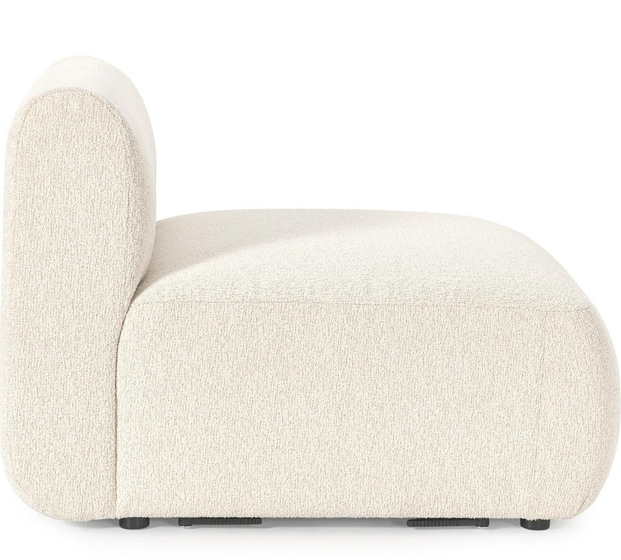 Bouclé mittmodul Sofia, B 87 x H 72 cm