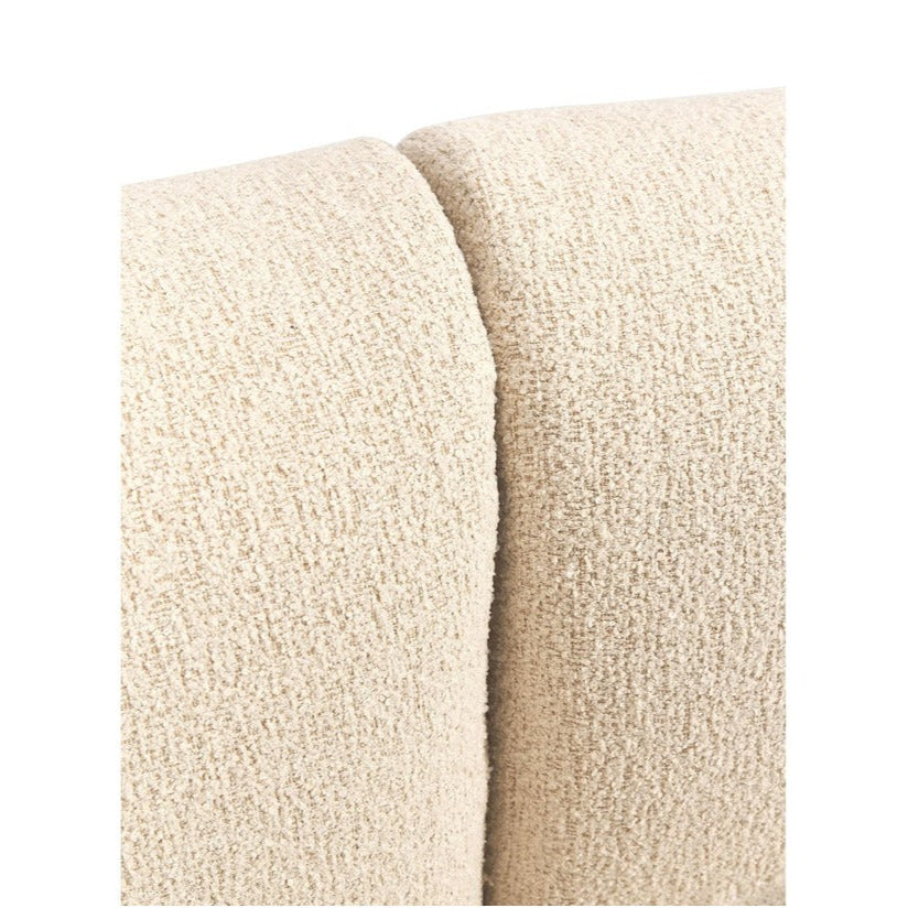 Modulär Bouclé hörnsoffa Sofia (3-sits), hörndel till höger