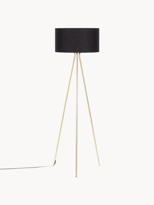 Golvlampa - Svart/Guld