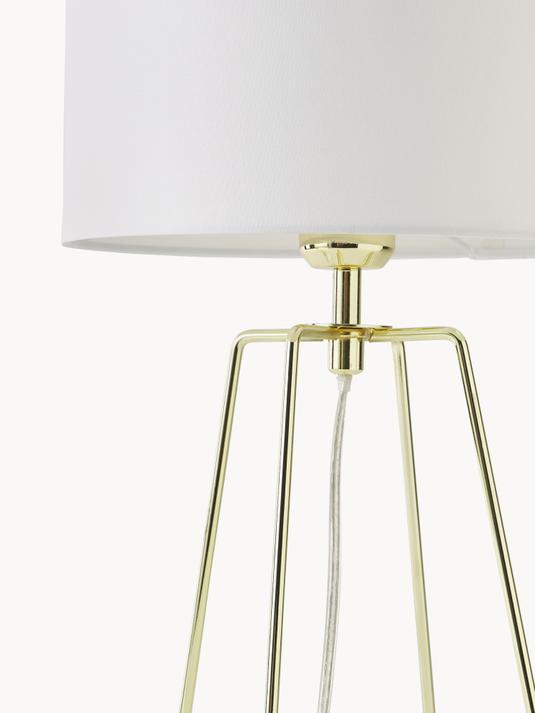Bordslampa - Vit/Guld