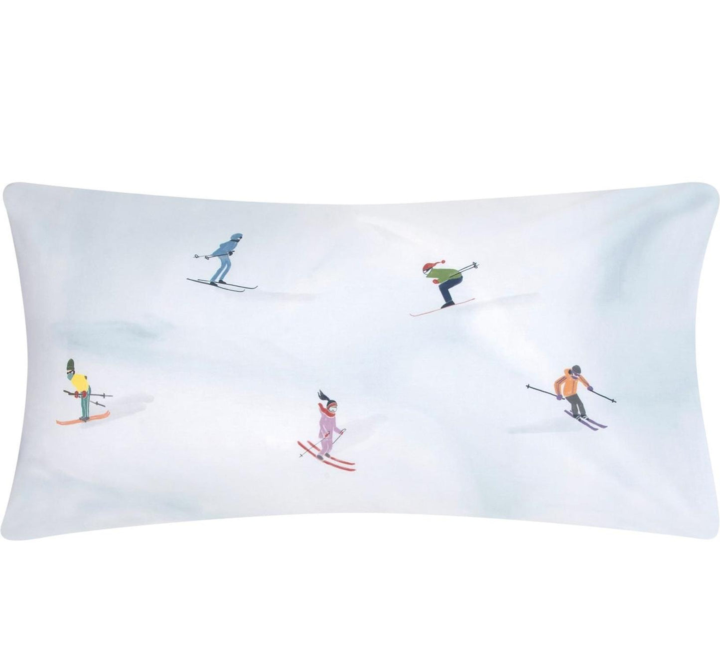 Designade örngott av bomullspercale Ski by Kera Till, 2 st