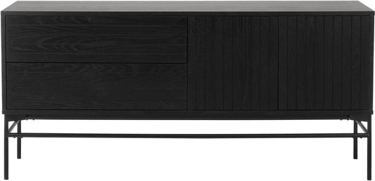 Skänk - Svart - B 160 cm