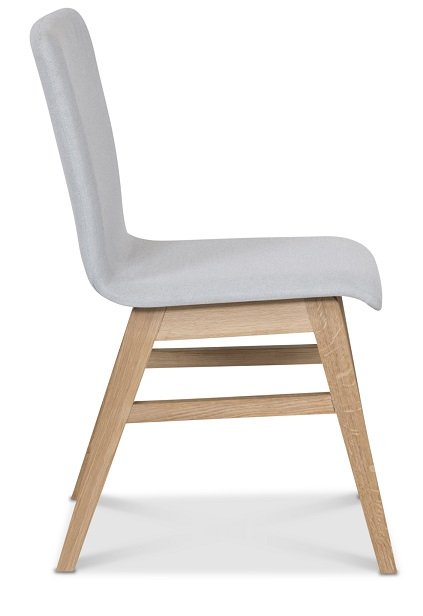 Stol - Ljusgrå / Oljad ek