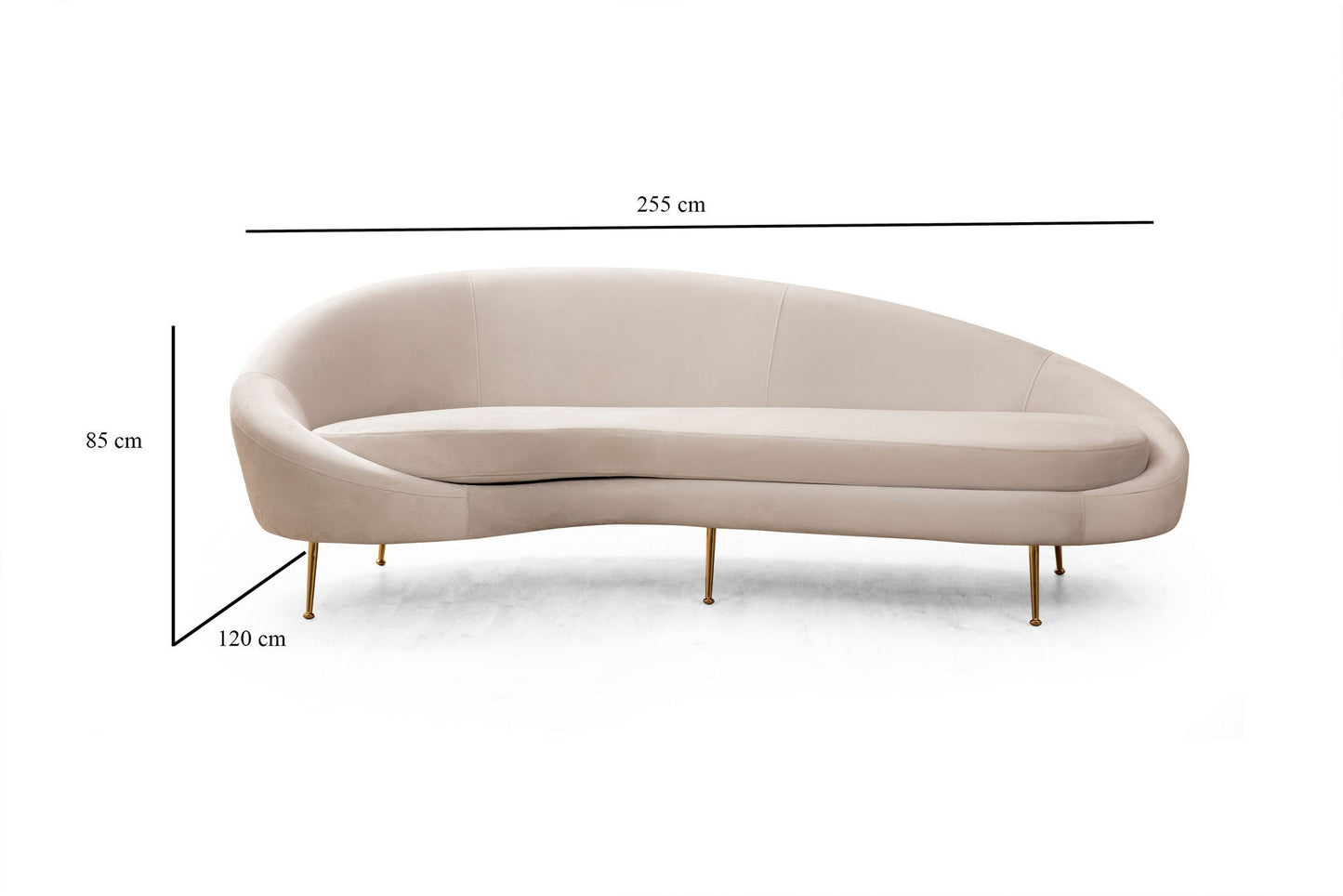 Eses Left 3-sits soffa