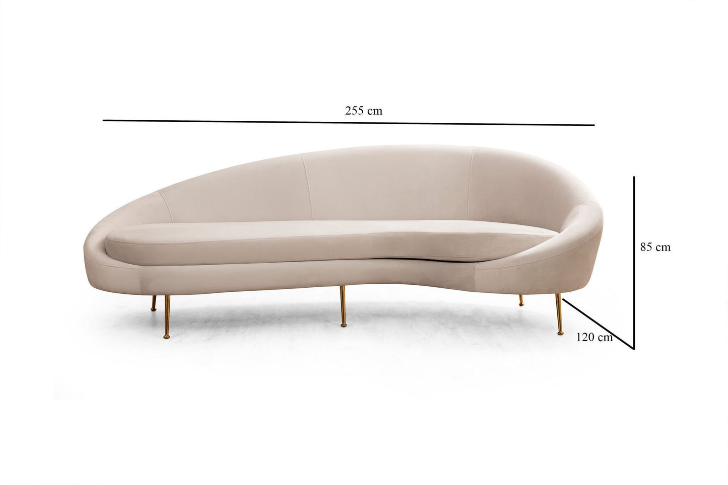 Eses Right 3-sits soffa