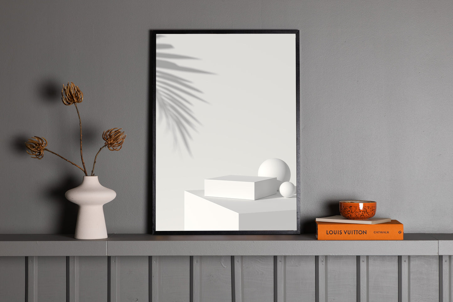 White Box Poster Väggdekoration