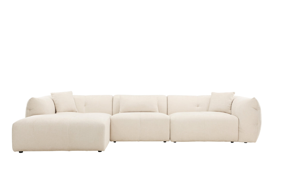 Positano, Hörnsoffa i Beige
