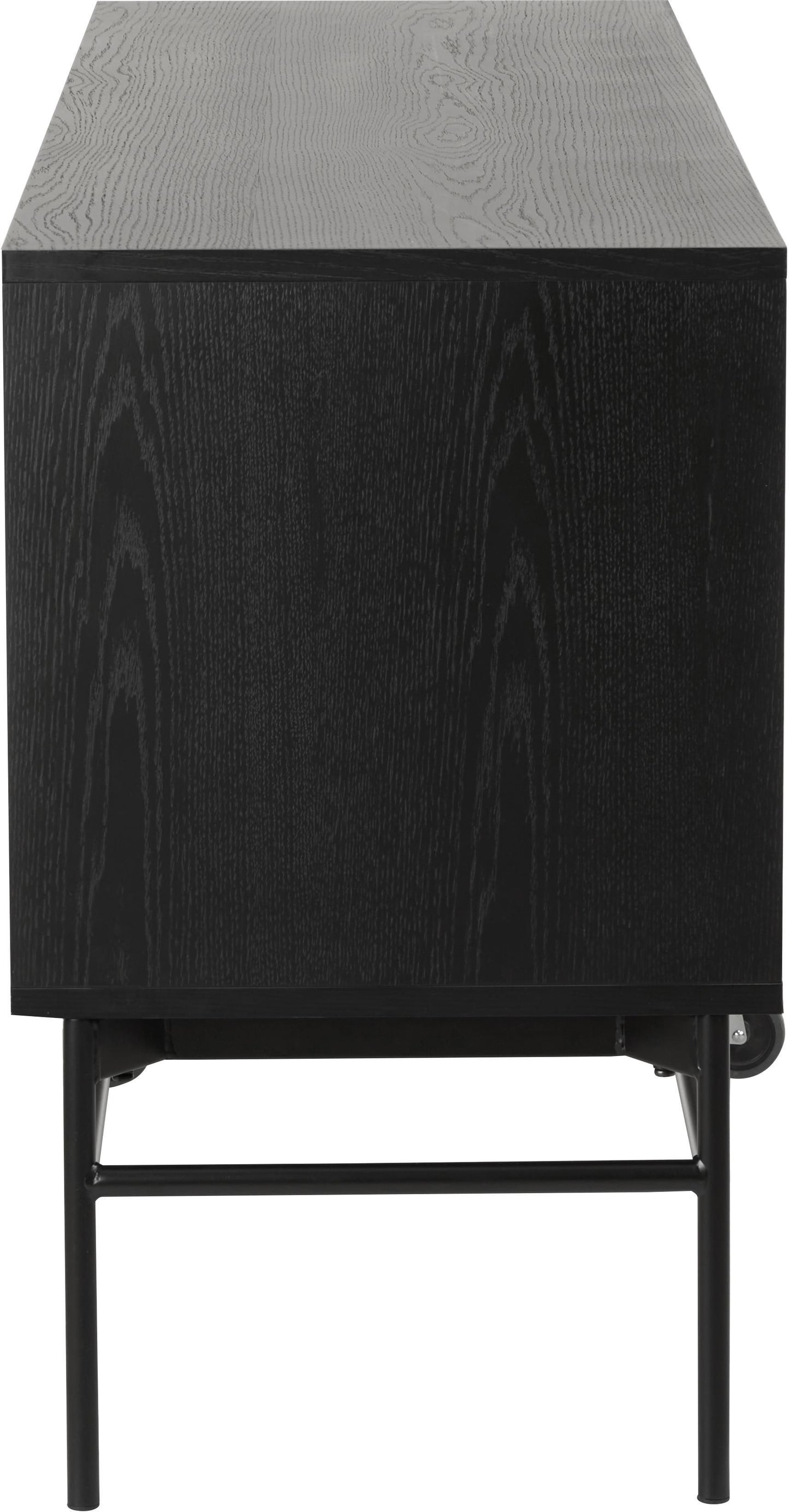 Skänk - Svart - B 160 cm