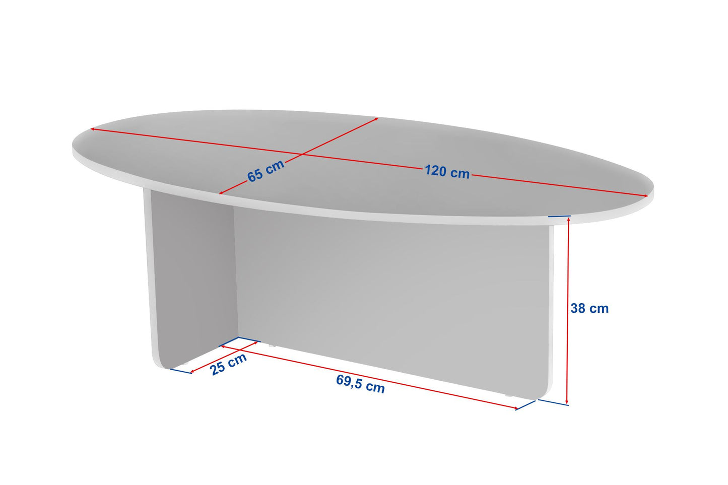 Orba Soffbord 120 cm - Venezia Walnut