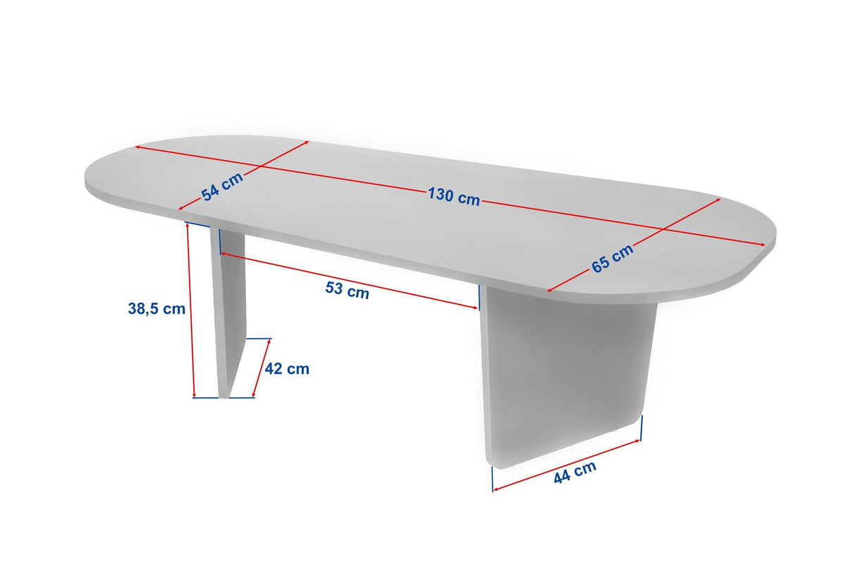 Ovalis Soffbord