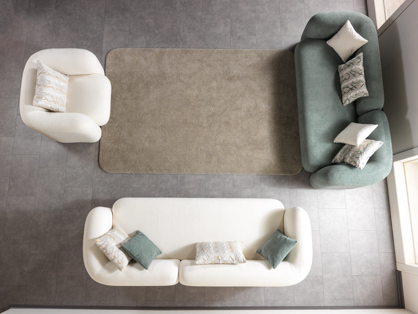 Soffserie Luna – Välj mellan 4-sits, 3-sits eller fåtölj