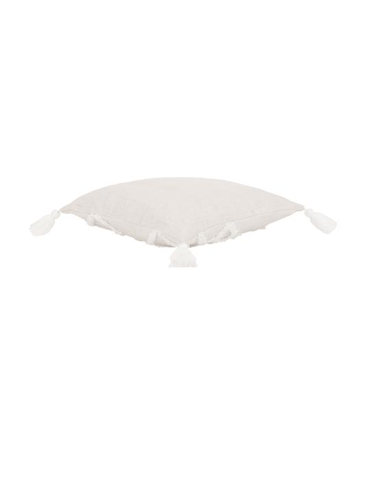 40x40 Kuddfodral med tuftade detaljer - Beige/Vit
