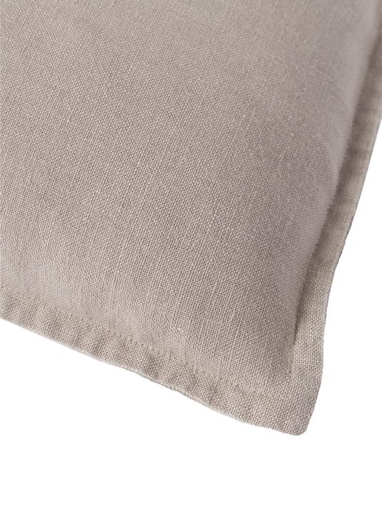 40x40 Kuddfodral i Linne - Beige