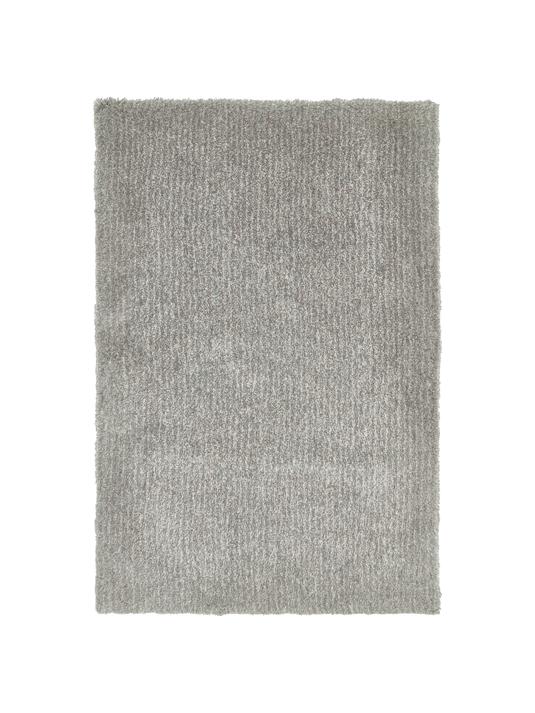 120x180 Fluffig melerad matta med hög lugg - Grön