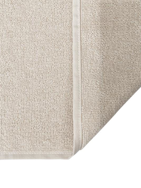 50x70 Halkfri Badrumsmatta i Bomull - Beige