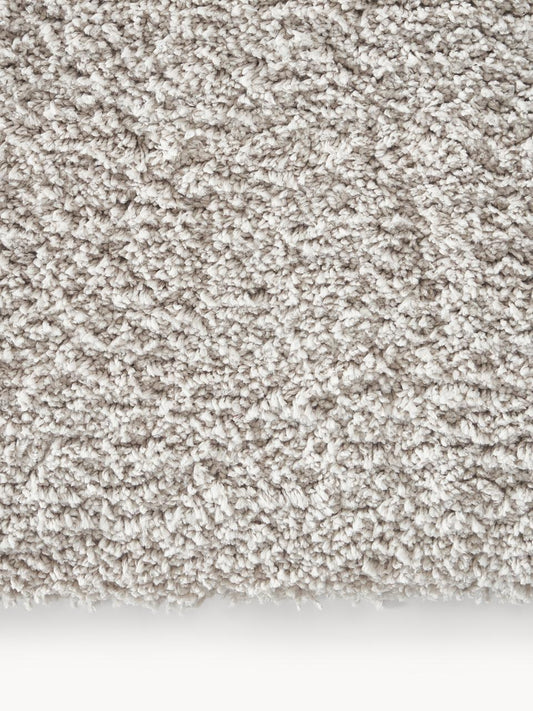 120x180 Matta med hög lugg - Ljusgrå