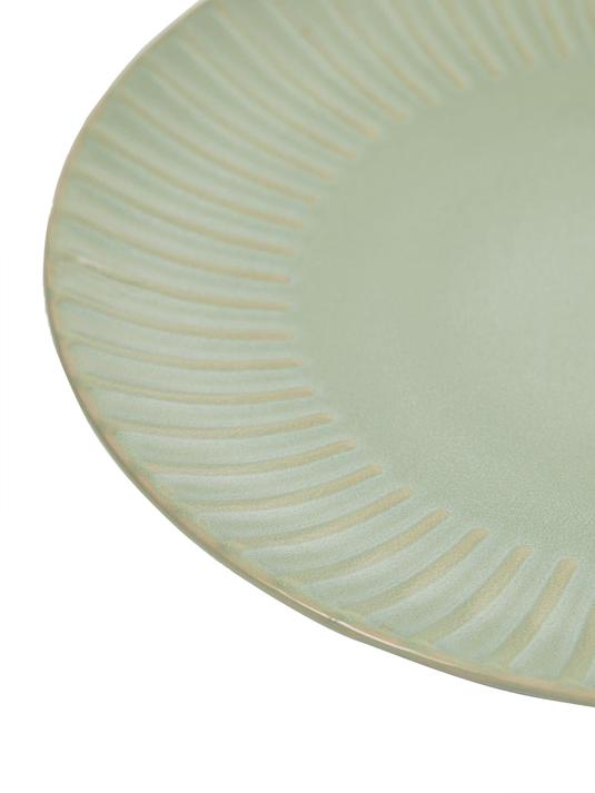 Set av 2 Desserttallrikar - Ljusgrön