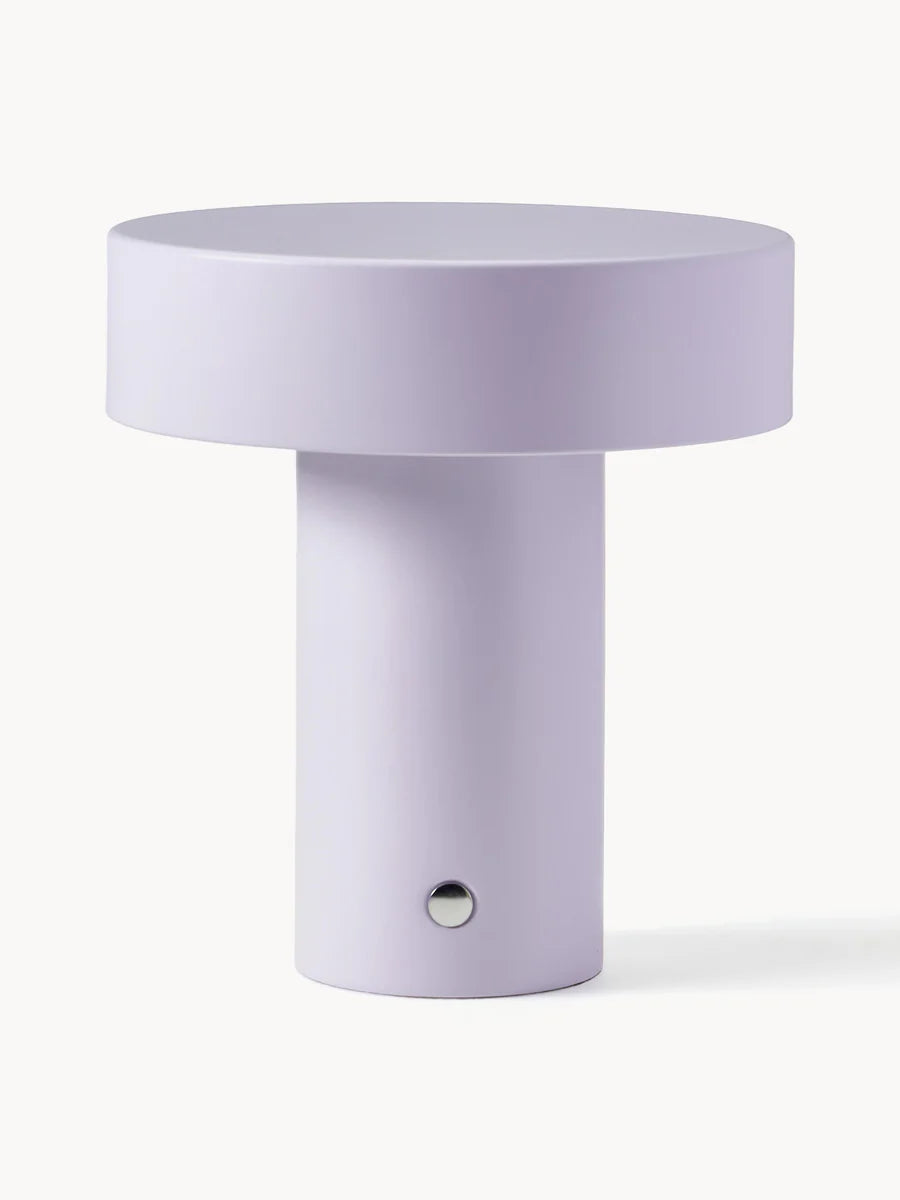 Liten mobil LED-bordslampa Kamal, dimbar, 27 cm x H 30 cm