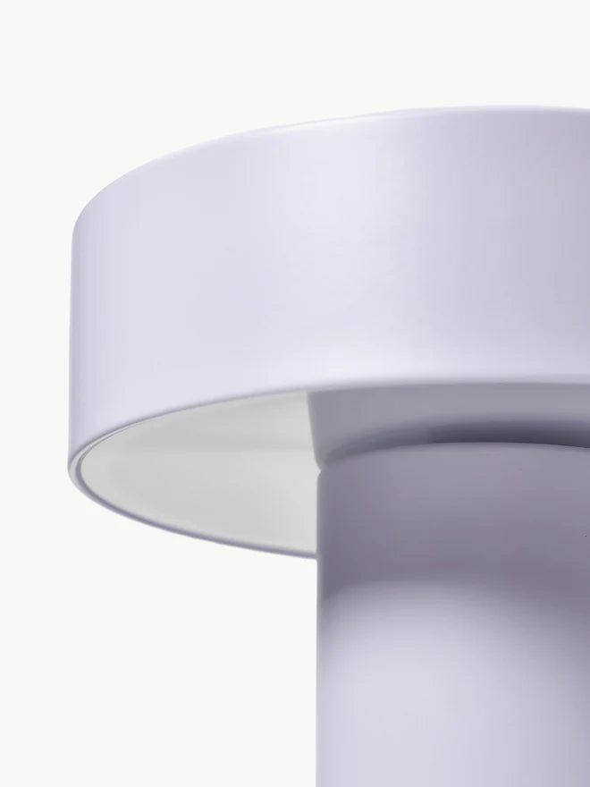 Liten mobil LED-bordslampa Kamal, dimbar, 27 cm x H 30 cm