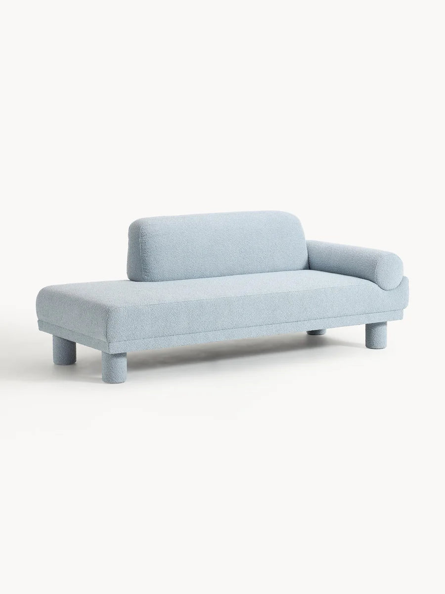 Bouclé Ottoman Lilo, ryggstöd höger