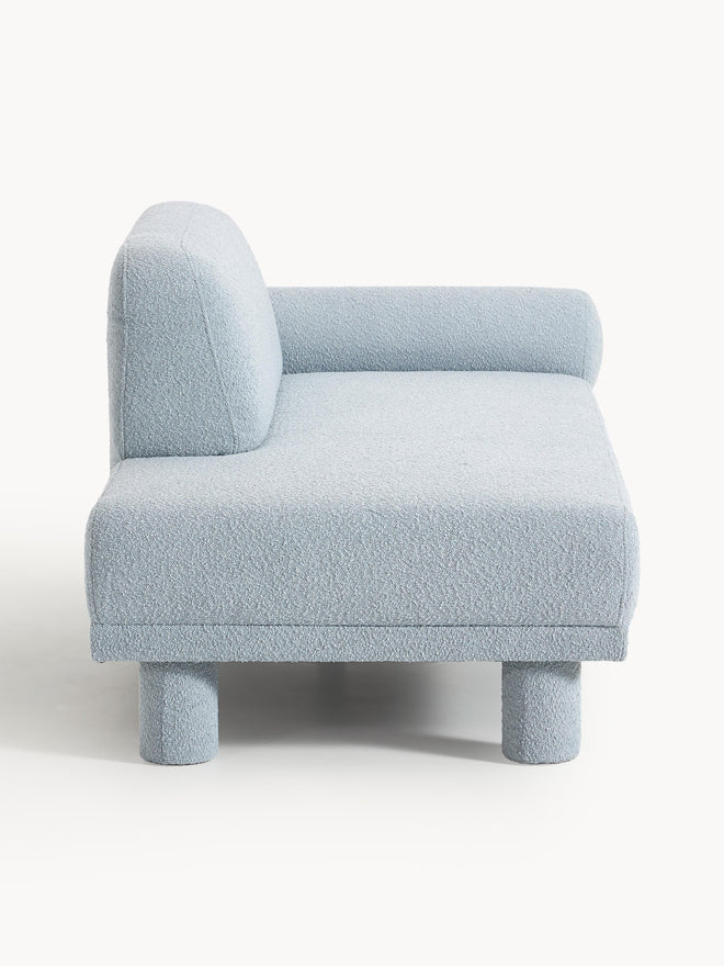 Bouclé Ottoman Lilo, ryggstöd höger