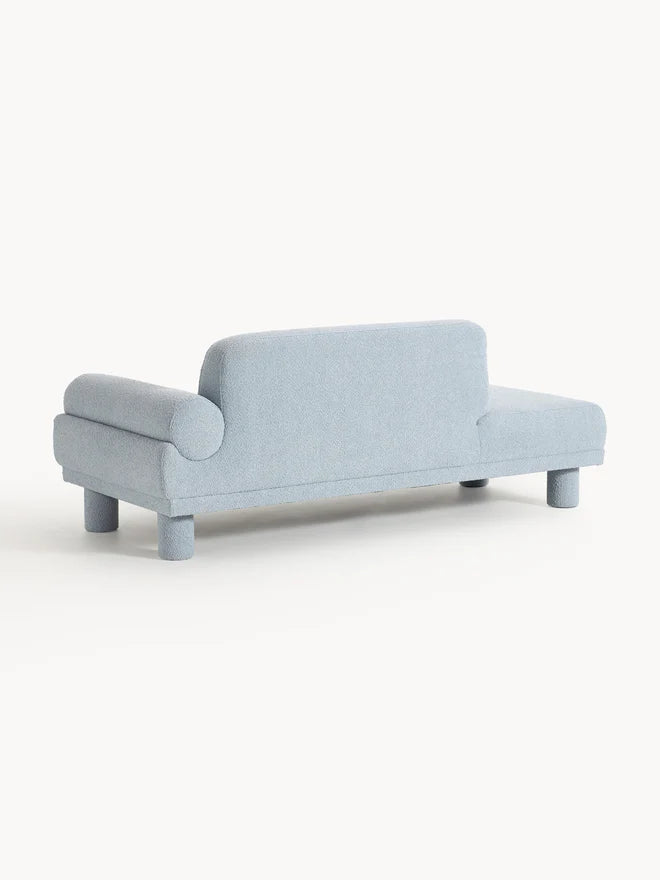 Bouclé Ottoman Lilo, ryggstöd höger