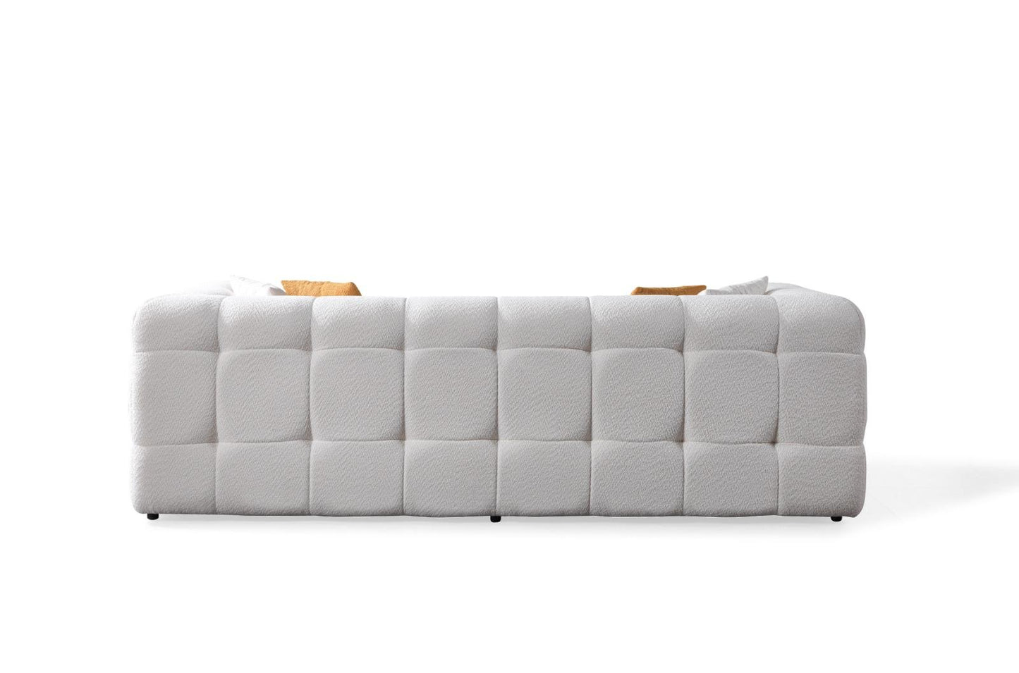 Soffserie Puffy - Välj mellan hörnsoffa, 3-sits, fåtölj eller fotpall