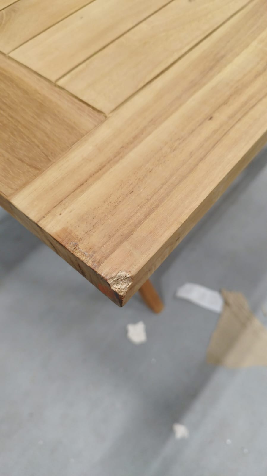 Saltö vikbart matbord i teak - 120x70 cm