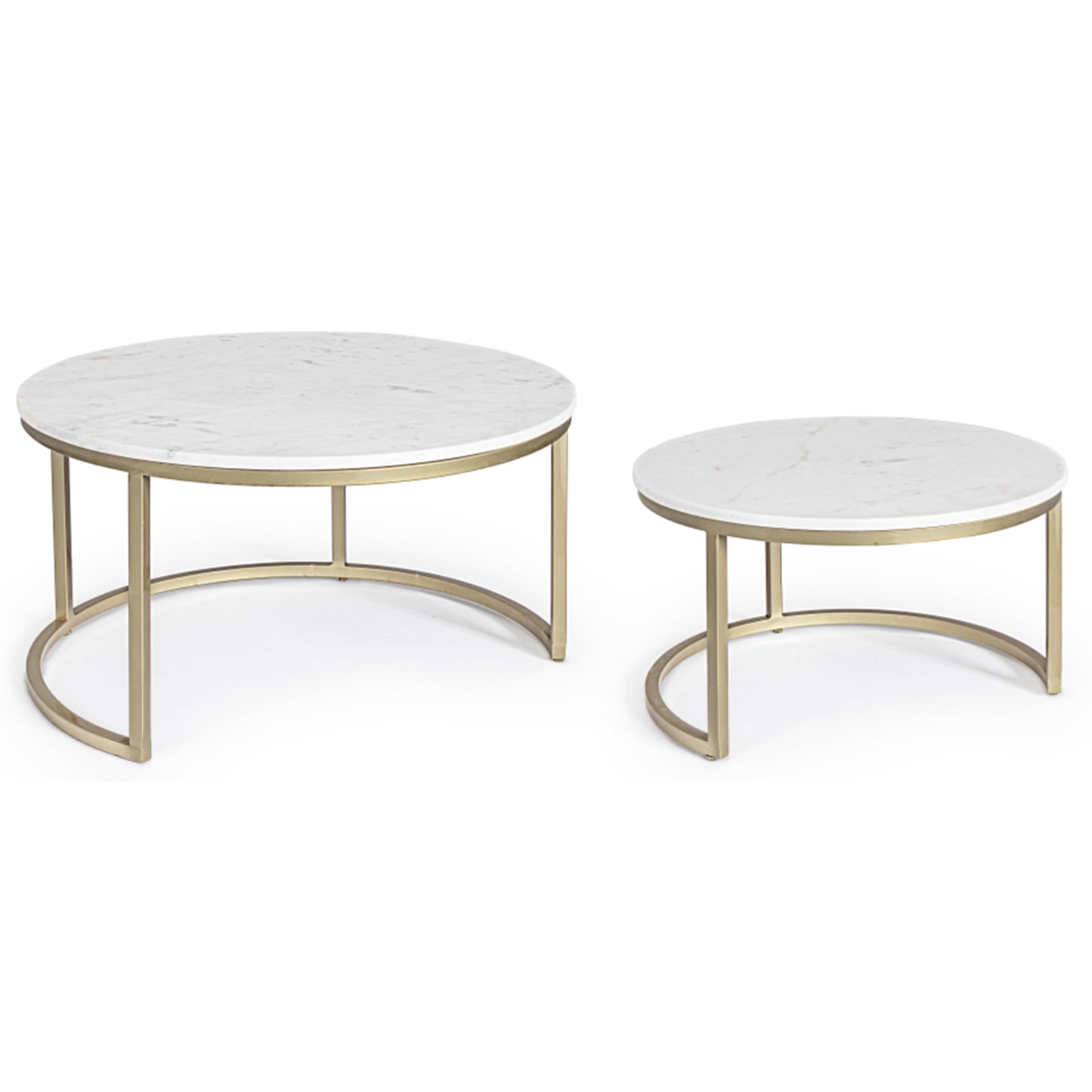 Set med 2 soffbord- BIZZOTTO