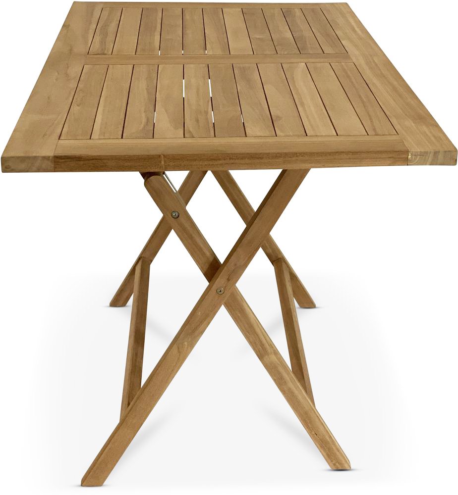 Saltö vikbart matbord i teak - 120x70 cm