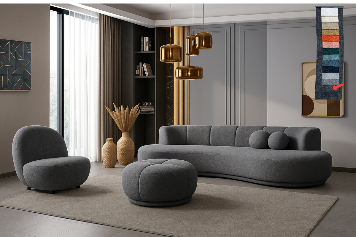 Carbon - Designsoffa - Teddy