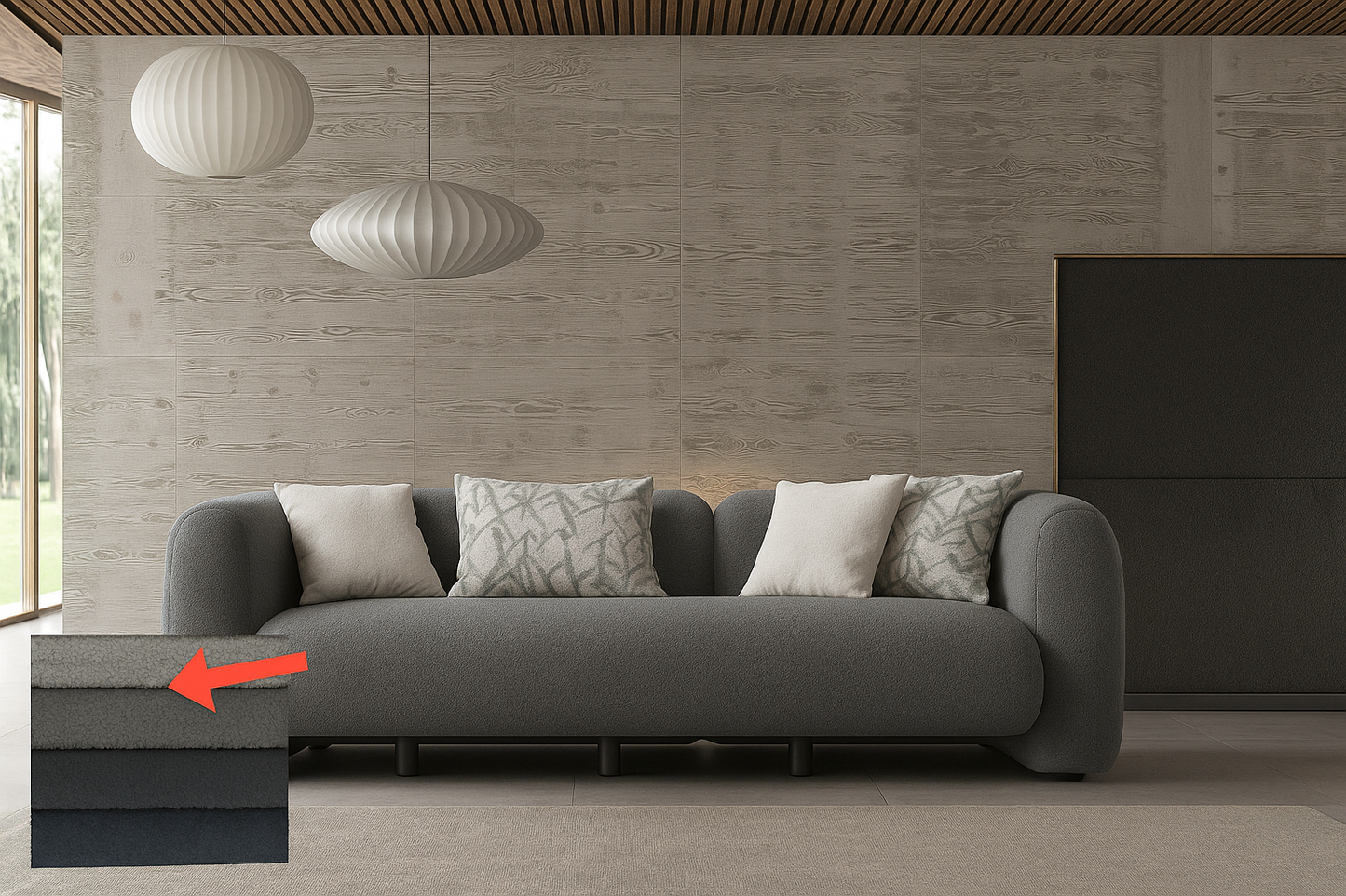 Soffserie Luna – Välj mellan 4-sits, 3-sits eller fåtölj