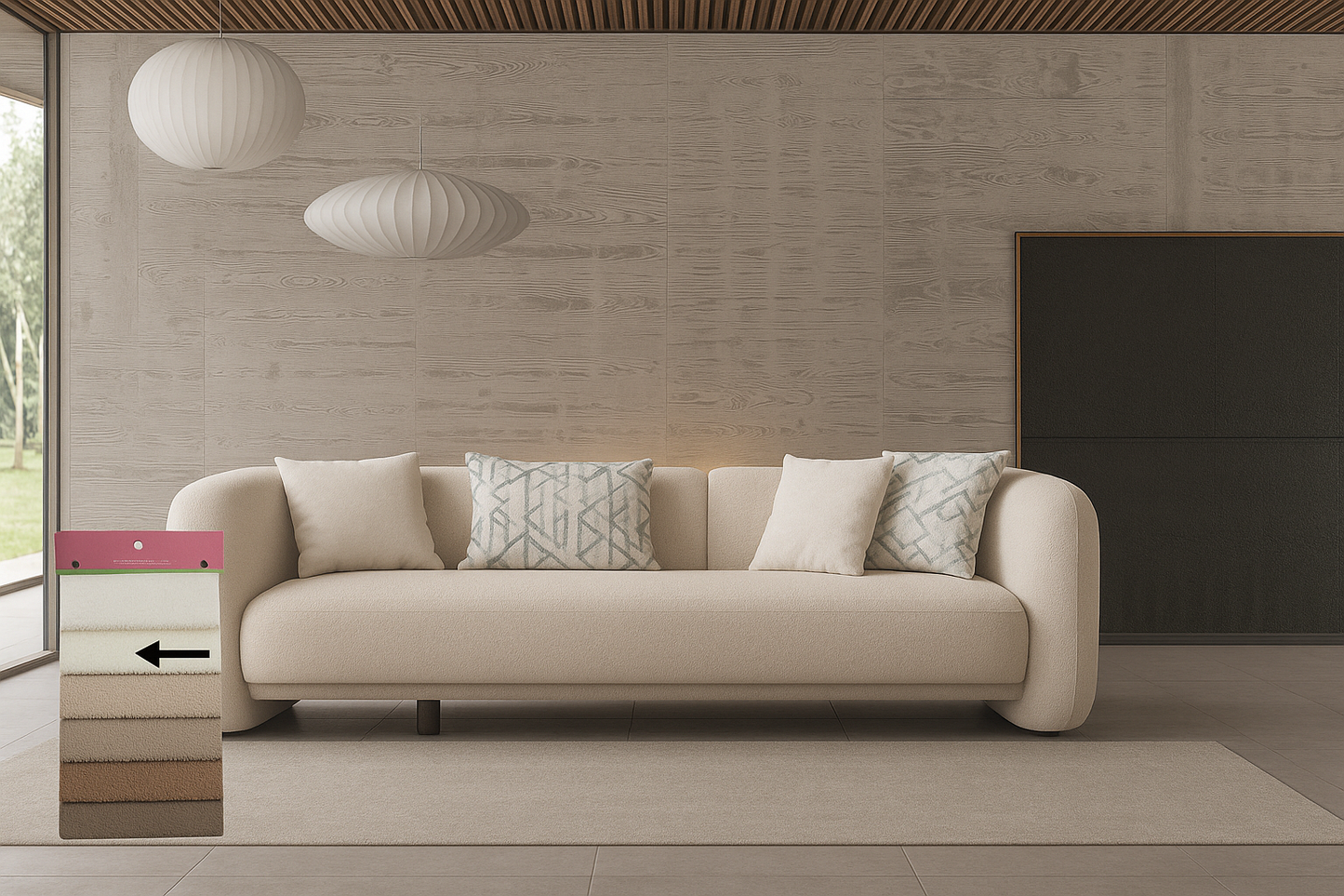 Soffserie Luna – Välj mellan 4-sits, 3-sits eller fåtölj