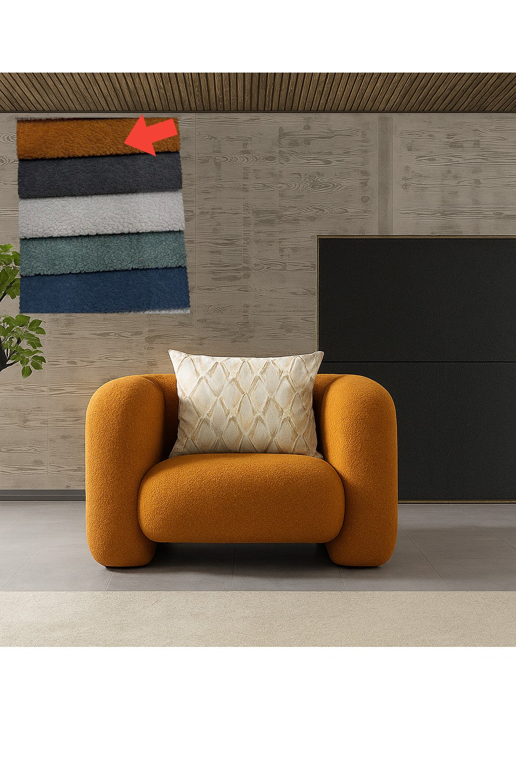 Soffserie Luna – Välj mellan 4-sits, 3-sits eller fåtölj