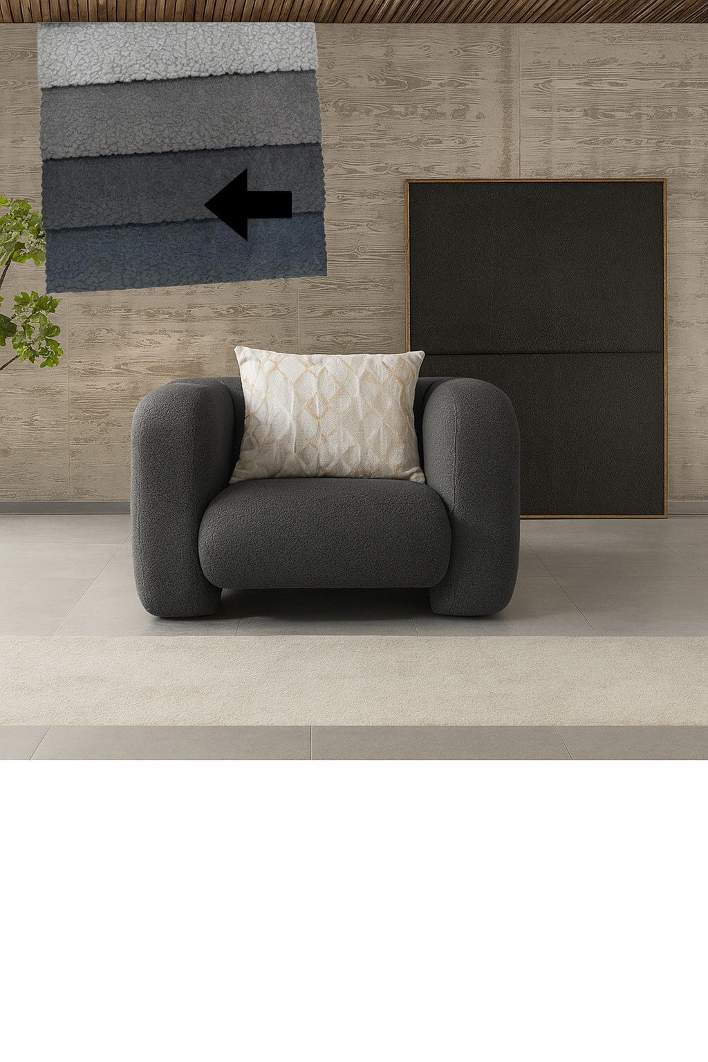 Soffserie Luna – Välj mellan 4-sits, 3-sits eller fåtölj