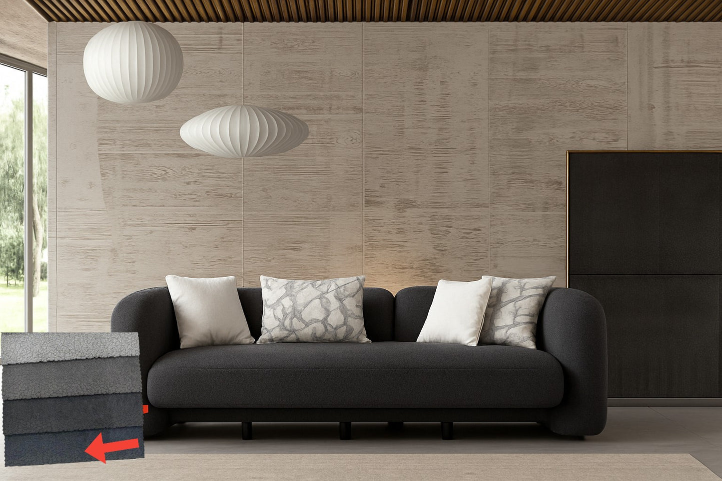 Soffserie Luna – Välj mellan 4-sits, 3-sits eller fåtölj