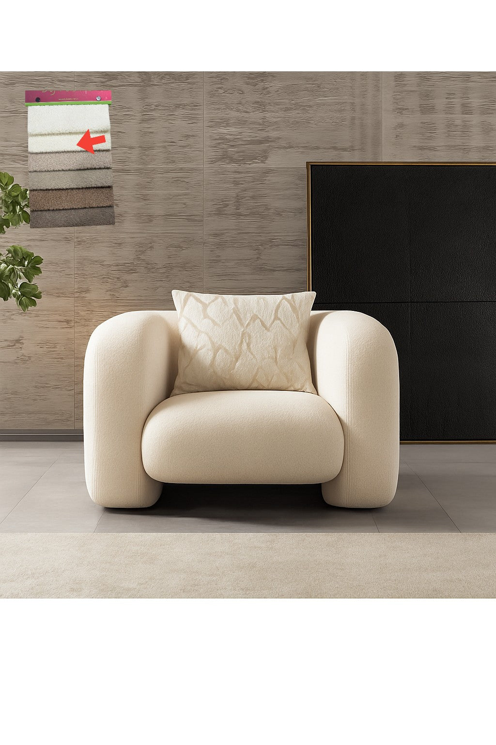 Soffserie Luna – Välj mellan 4-sits, 3-sits eller fåtölj