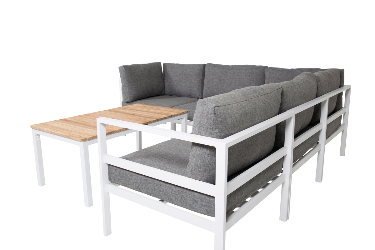 Soffgrupp Copacabana – Bord: 45x110x60 Soffa: D: 74 H: 65 W: 222x222