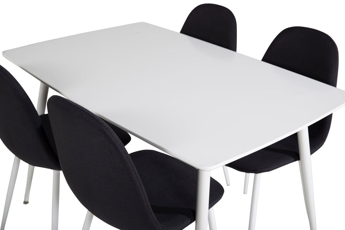Polar Matbord med Polar Stolarna – Bord: 75x120x80 Stol: 53x87x44
