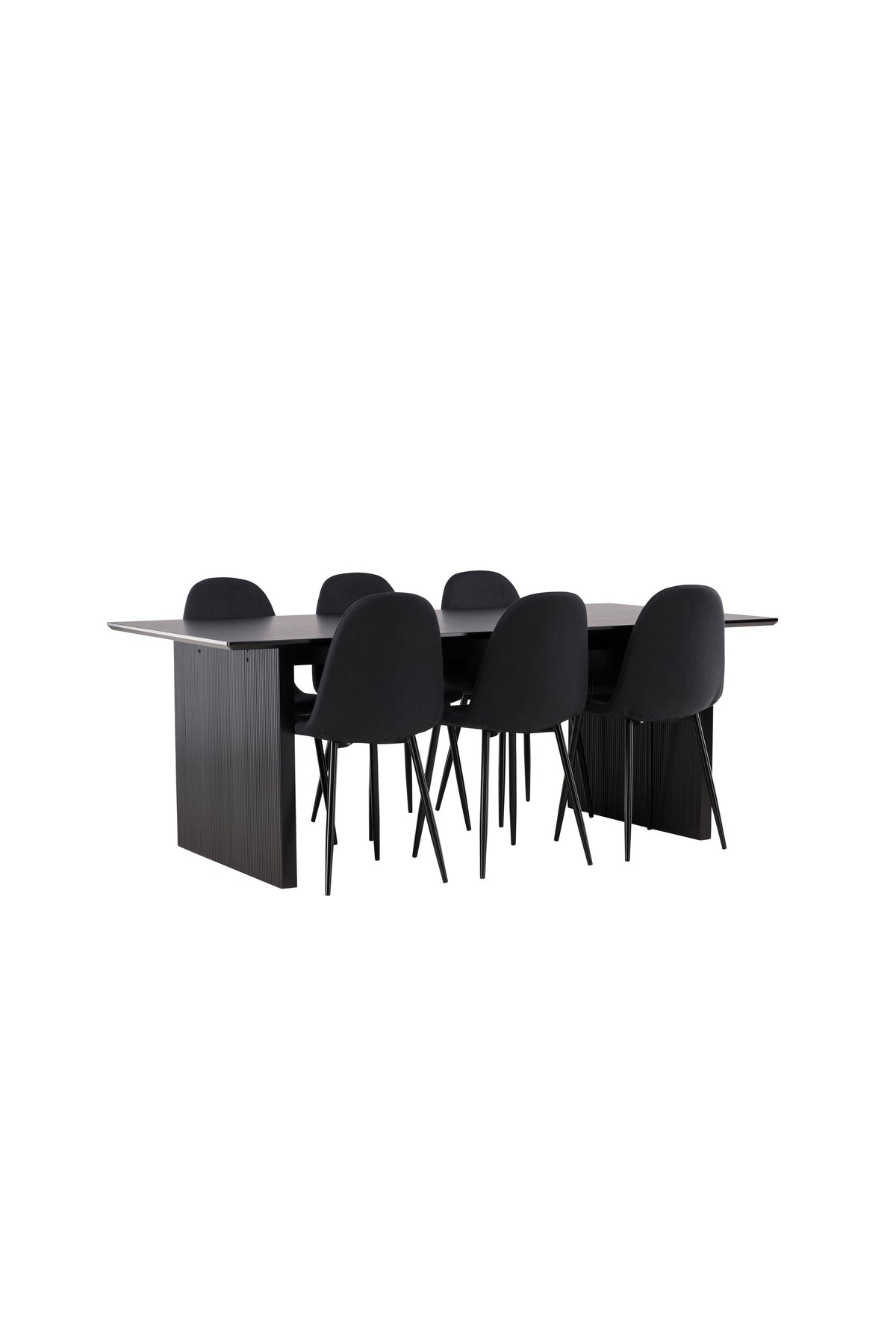 Vail Matbord med Polar Stolarna – Bord: 75x200x100 Stol: 53x87x44