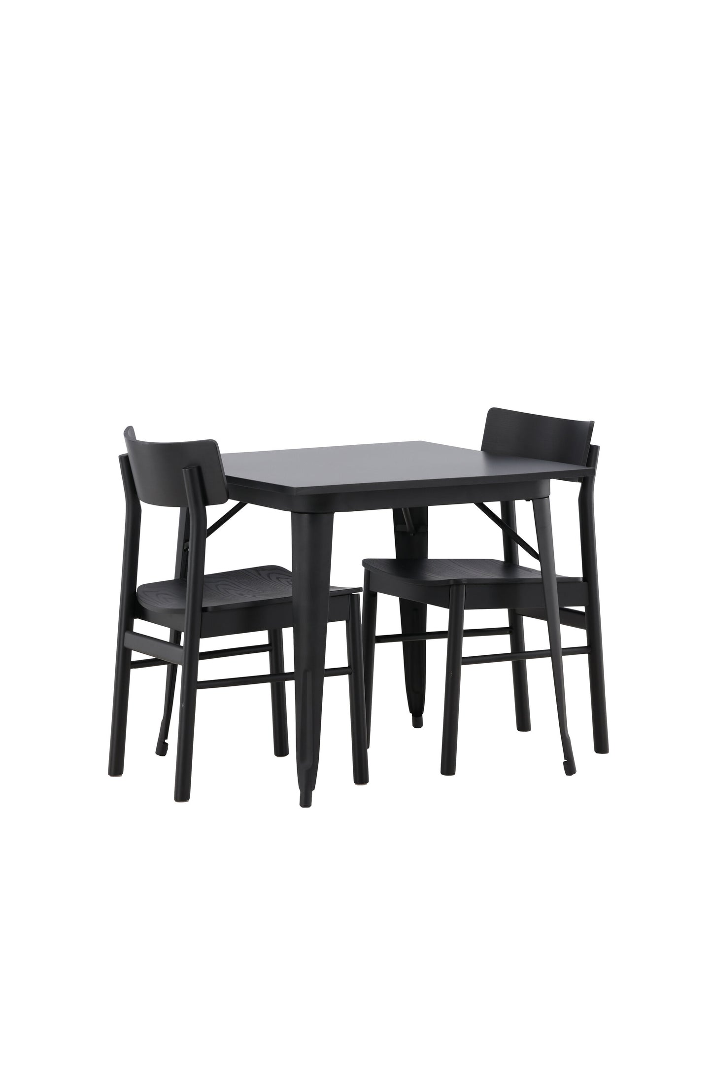 Tempe Matbord med Montros Stolarna – Bord: 75x80x80 Stol: 48x82x45,5