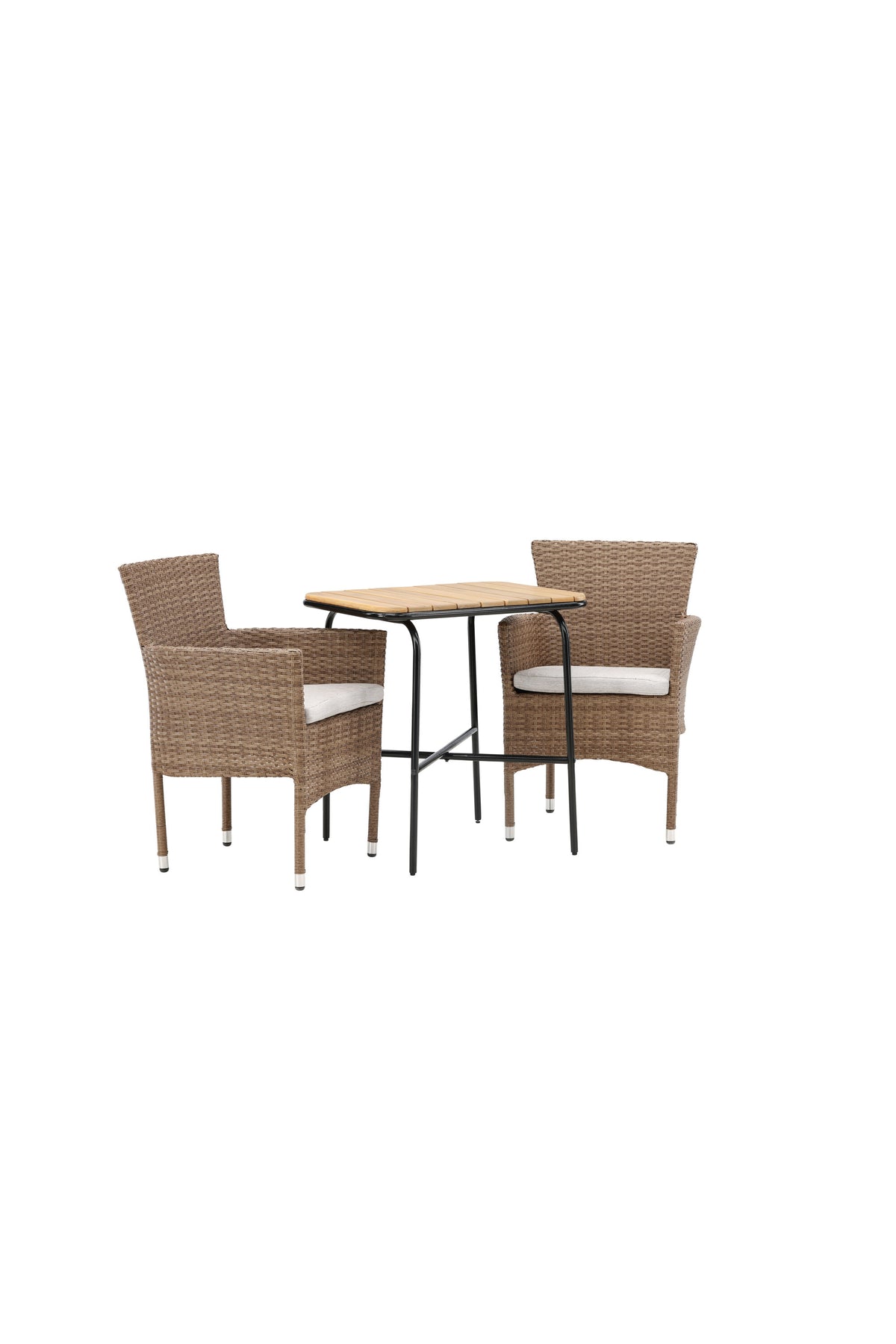 Holmbeck Rektangulär Matgrupp – Bord: 74x70x88 Stol: 60x86,5x58