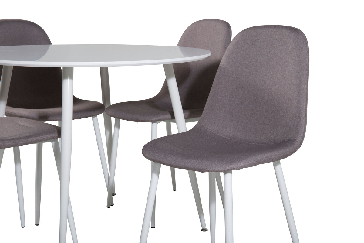 Plaza Matbord med Polar Stolarna – MDF
