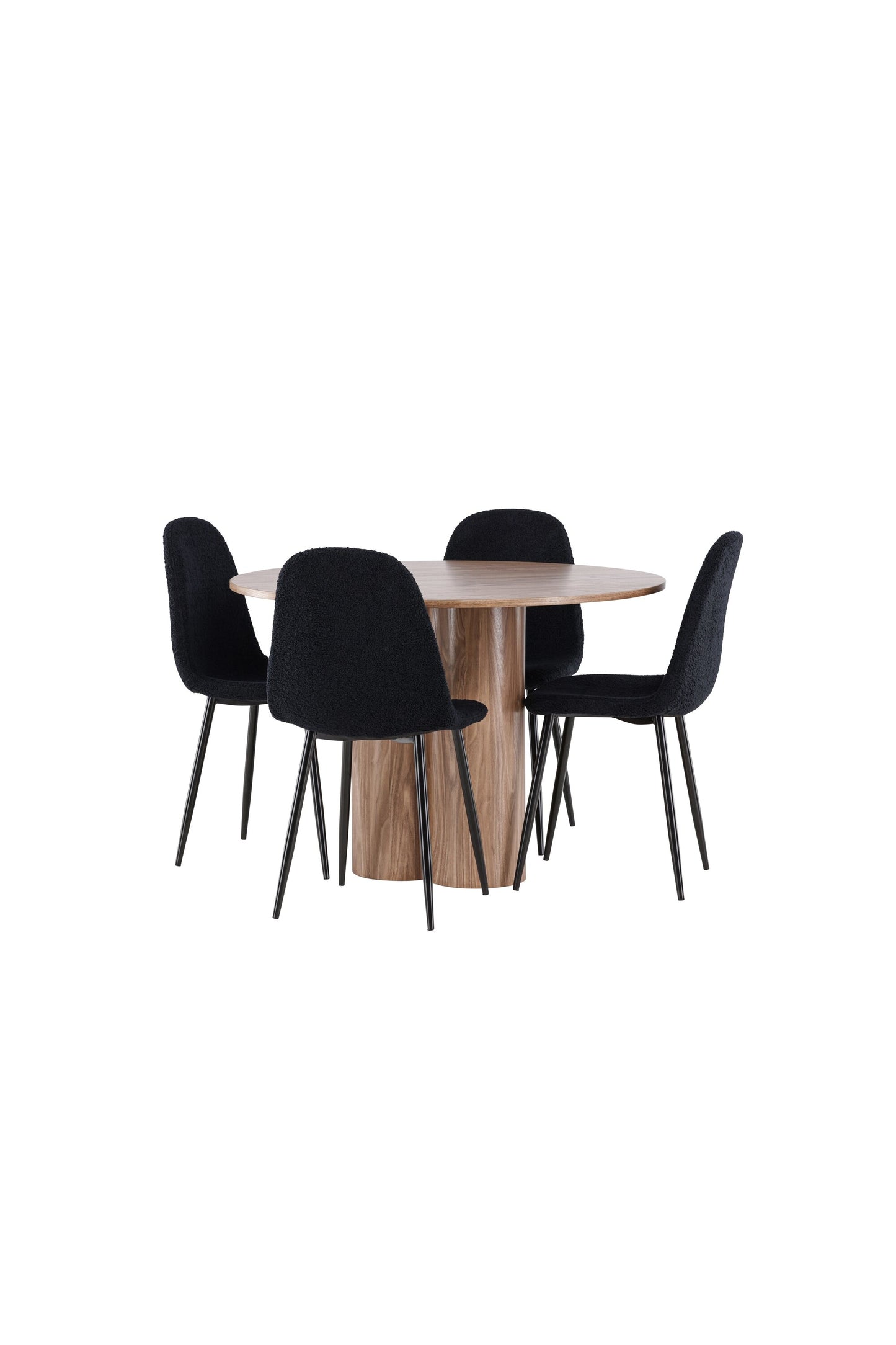 Olivia Matbord med Polar Stolarna – MDF