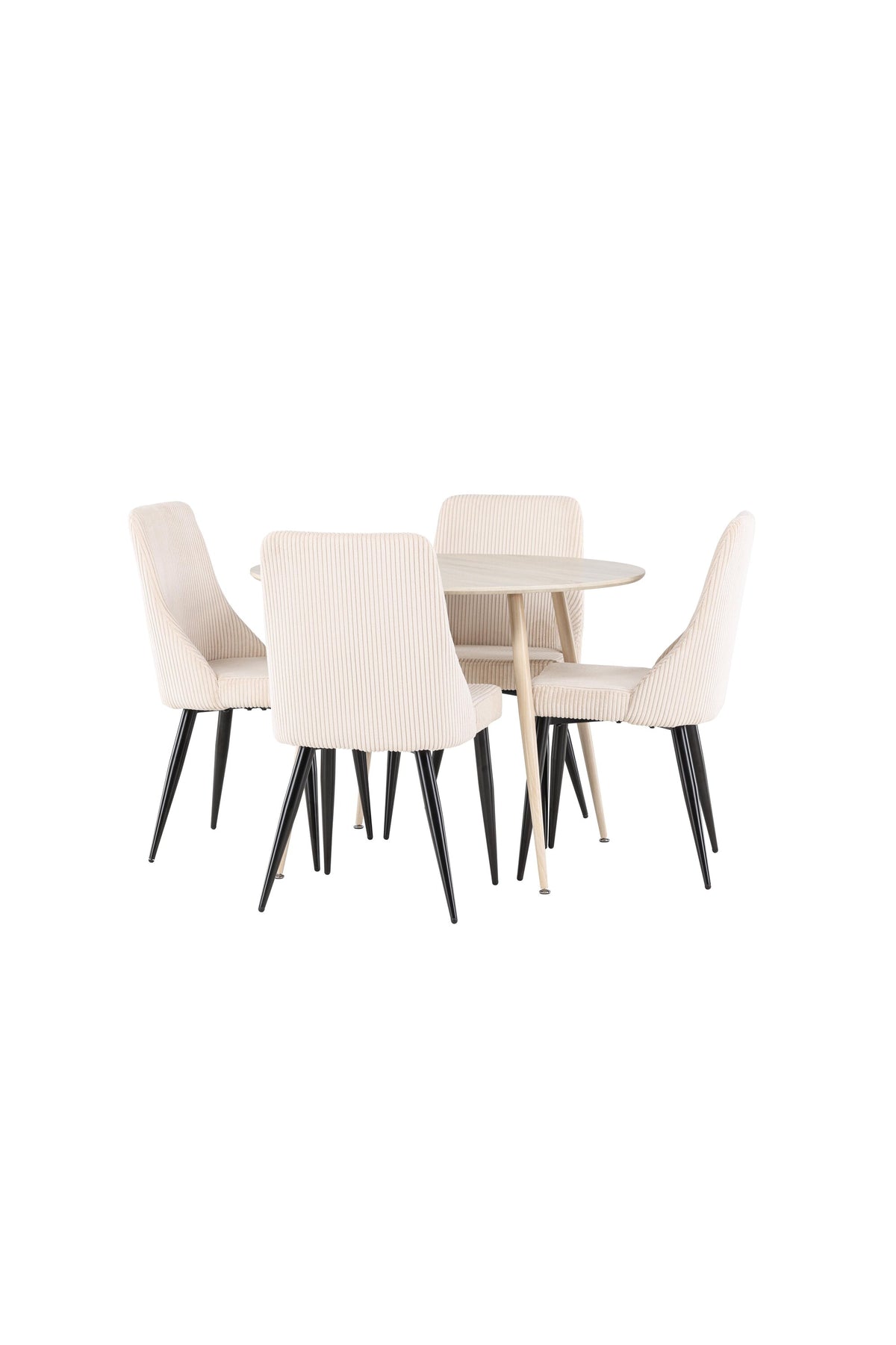 Plaza Matbord med Leone Stolarna – MDF