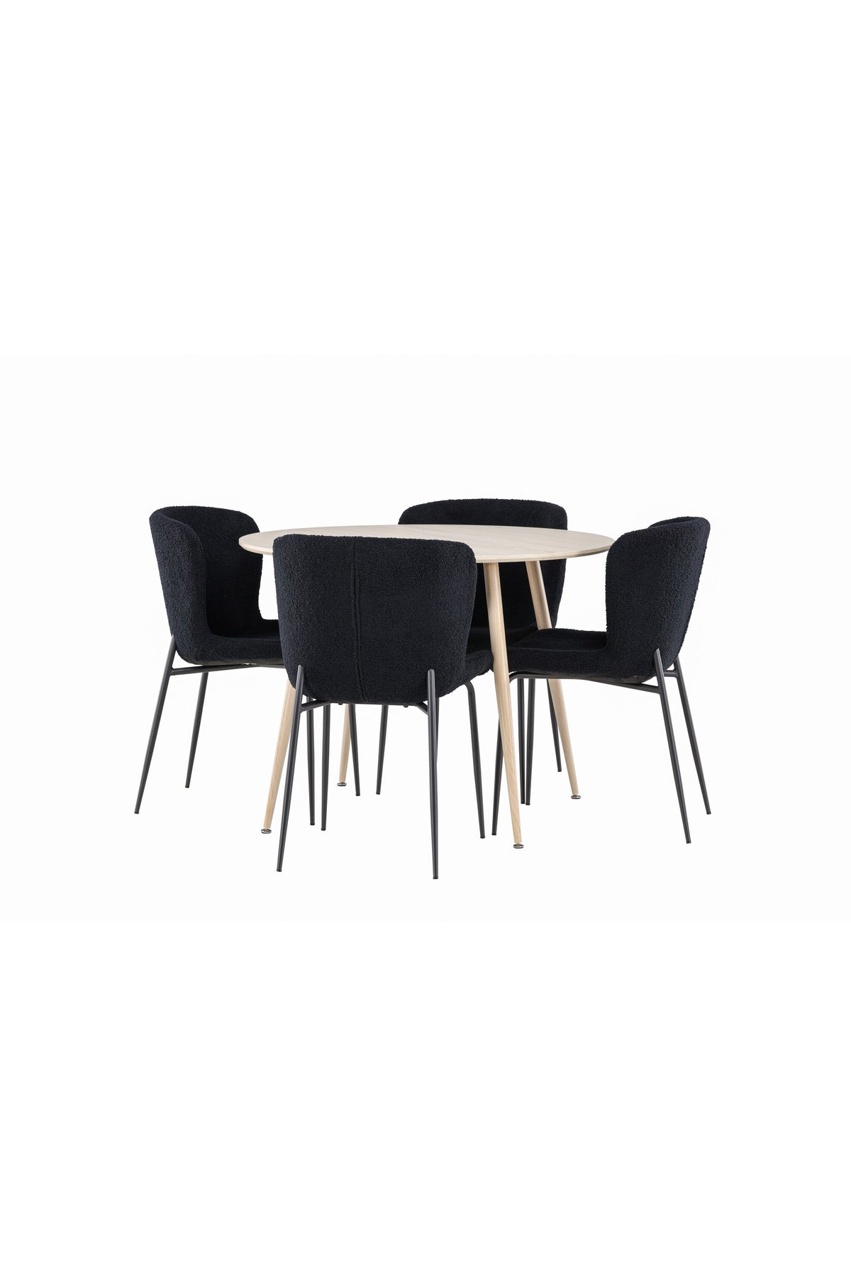 Plaza Matbord med Modesto Stolarna – MDF