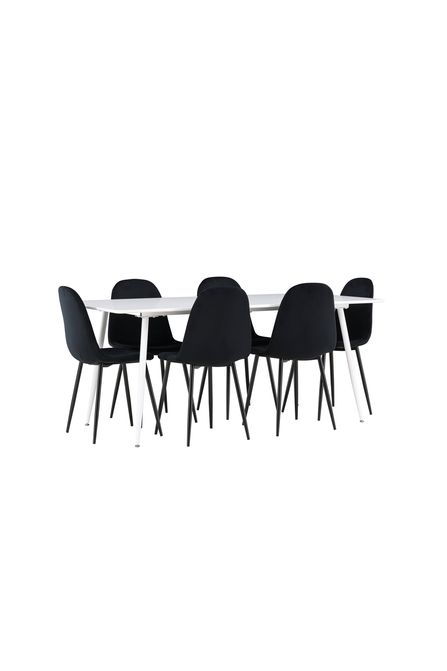 Silar Matbord med Polar Stolarna – MDF