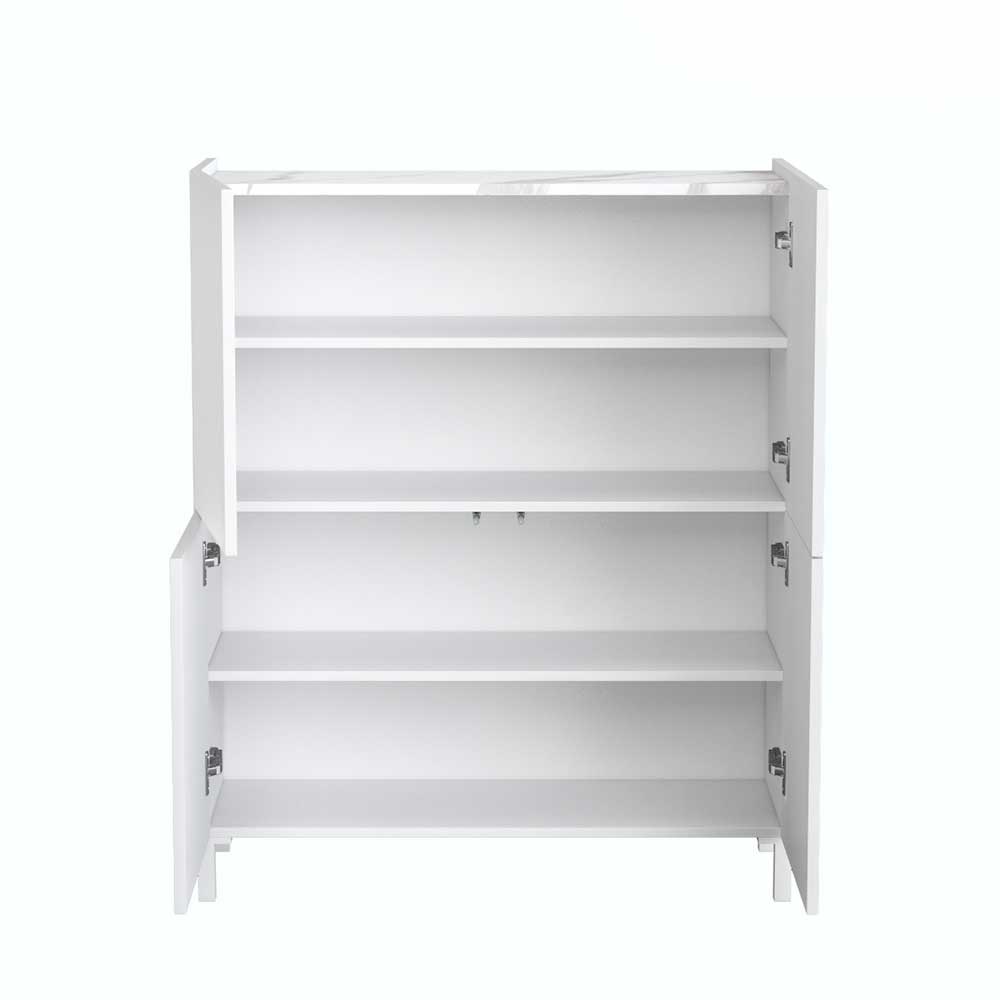 Highboard Eddy, i marmorlook
