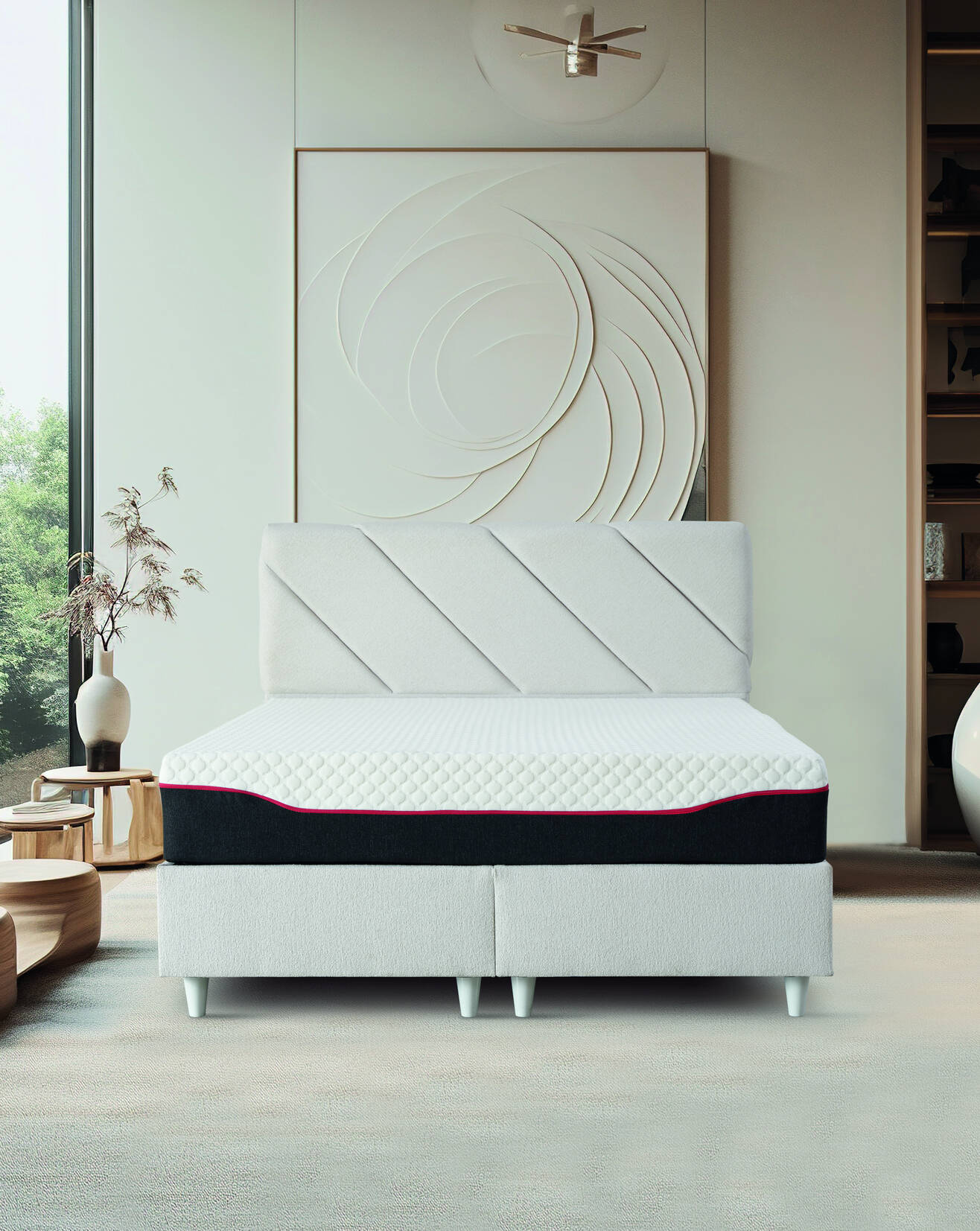 Pisa Dubbel säng i olika storlekar